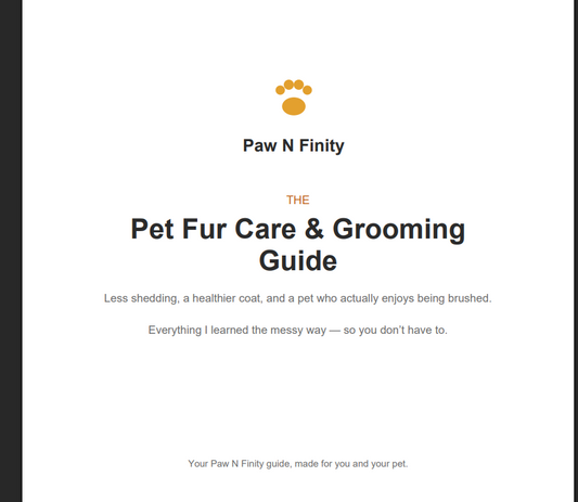 Paw N Finity Pet Fur Care & Grooming Guide